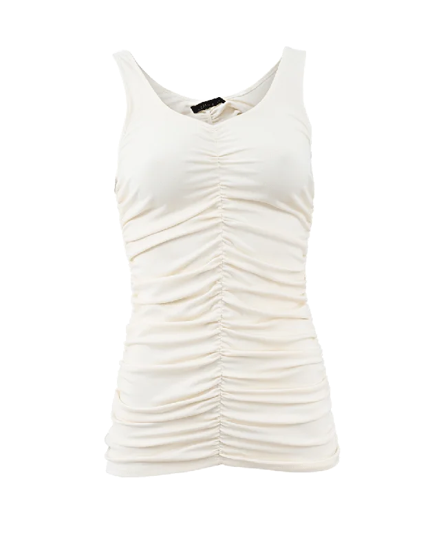 Damia Ruched Tank Bold Women's Animal Print