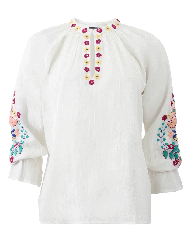 Embroidered Top