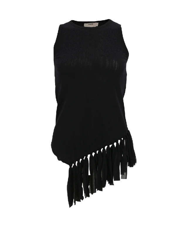 Fringe Bottom Top Confident Women's Power