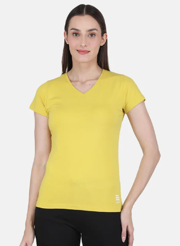 Rock-it Women Yellow Solid Top Cozy Women's Sherpa - lined
