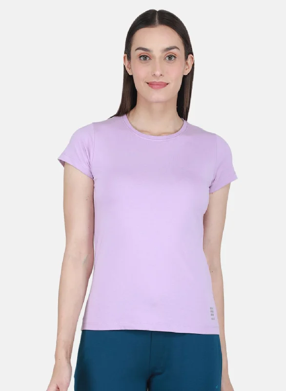 Rock-it Women Purple Solid Top Edgy Women's Punk
