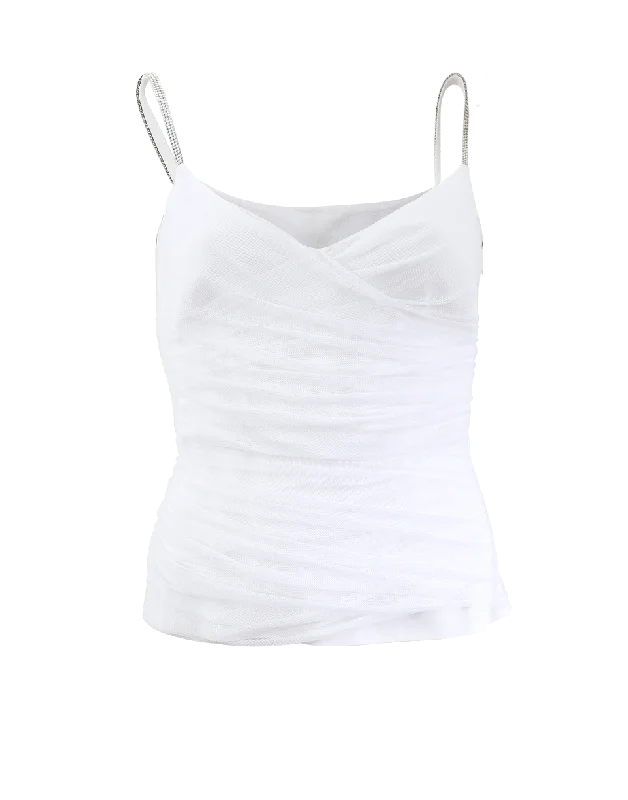 Jeweled Strap Tank Top Cool Women's Skate