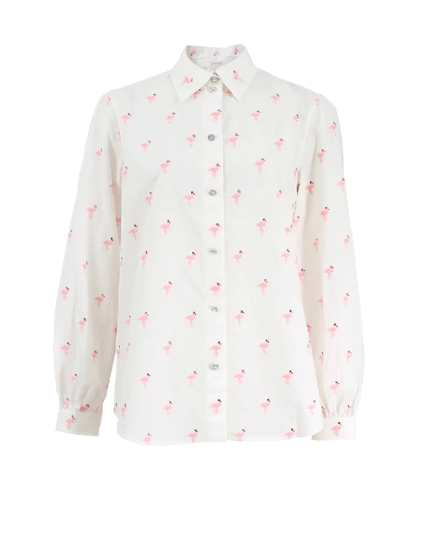 Flamingo Cotton Shirt Cashmere