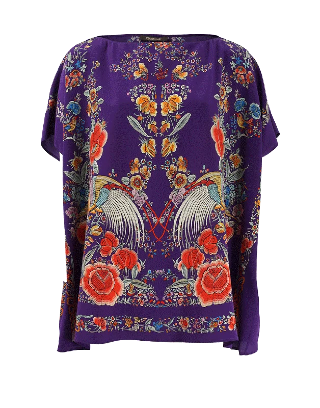 Garden Print Top Disco
