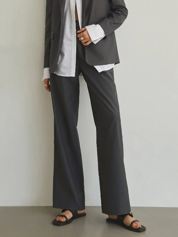 BerryBetty - Big Deal Straight Leg Pants Sustainable Organic