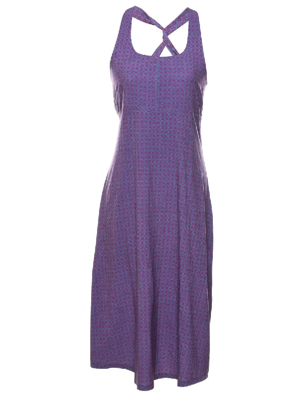 Columbia Floral Print Dress - S Elegant Women's Formal 