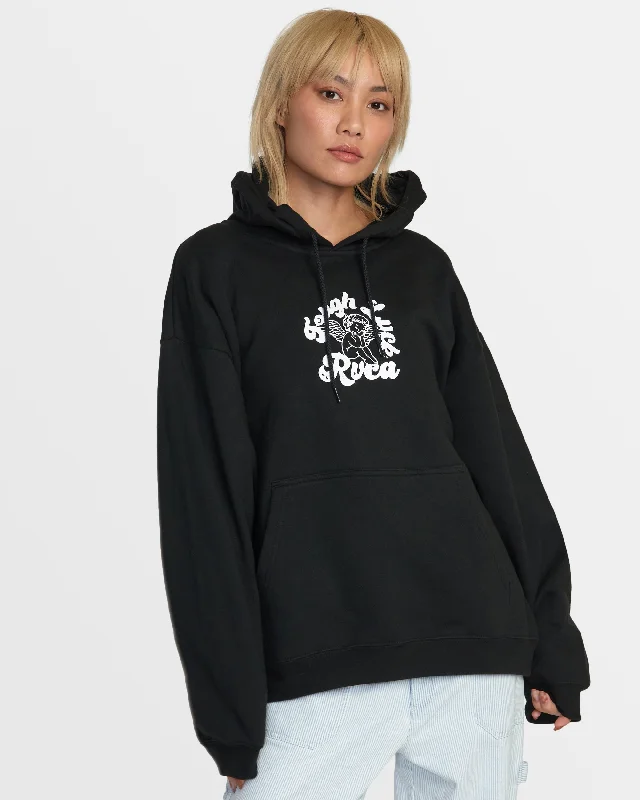 Tough Luck Hoodie - Rvca Black Business