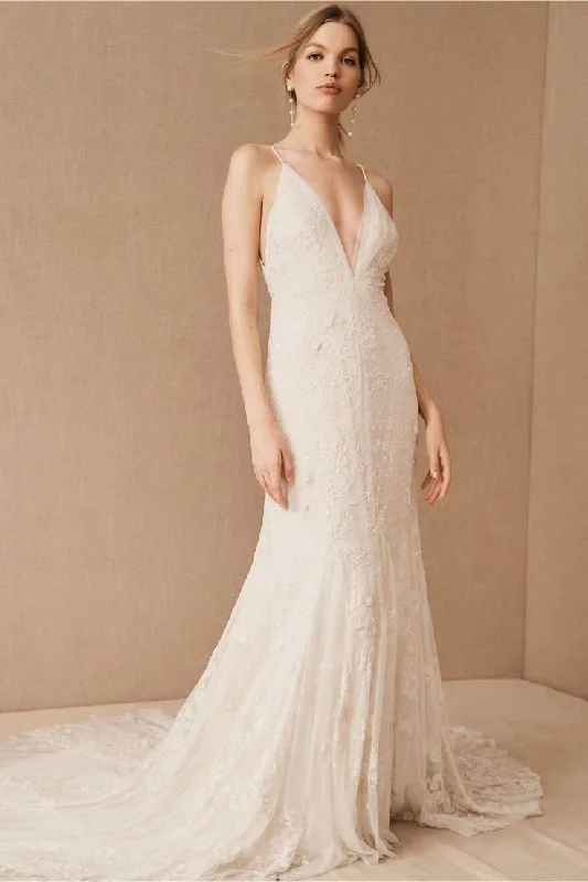 BHLDN Veronique Gown Stylish Women's Tropical 
