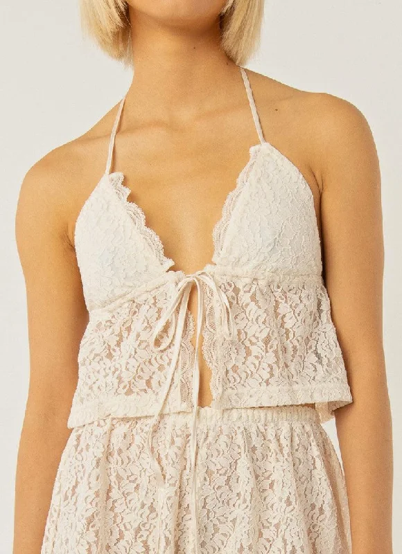 All The Ways To Love Lace Cami - Ivory Confident Women's Power
