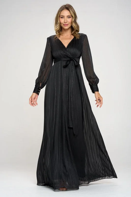 RUBY GOWN (BLACK) Youthful Women's Pop