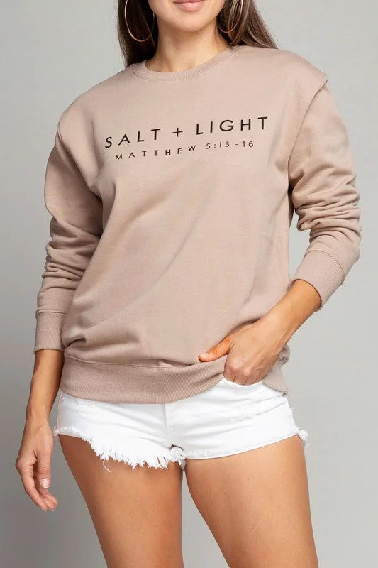 Salt and Light Sweatshirts Streetwear Style for 