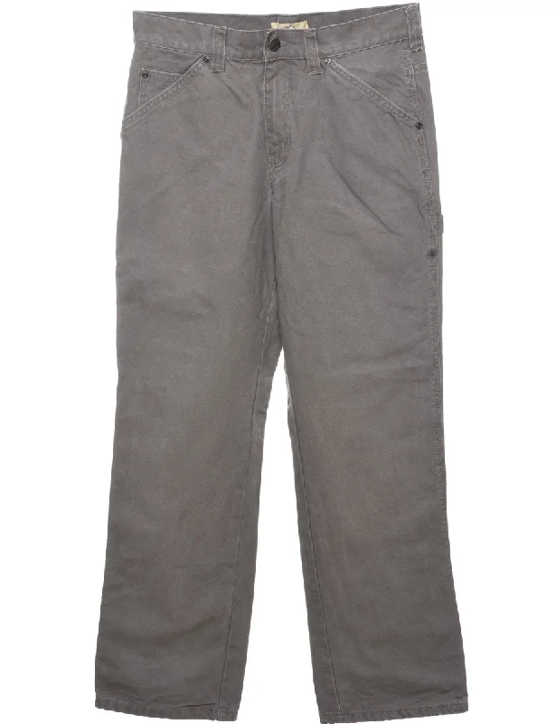 Classic Grey Workwear Jeans - W32 L32 Gym