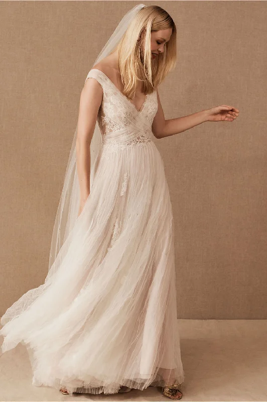 BHLDN Watters Malone Gown Earthy Women's 