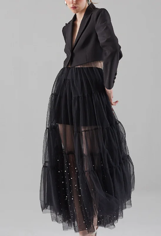 Chiffon Luxe Maxi Jacket Earthy Women's 