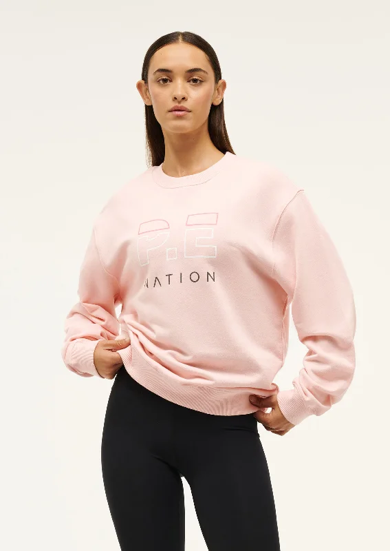 HEADS UP SWEAT IN CRYSTAL ROSE Scandinavian