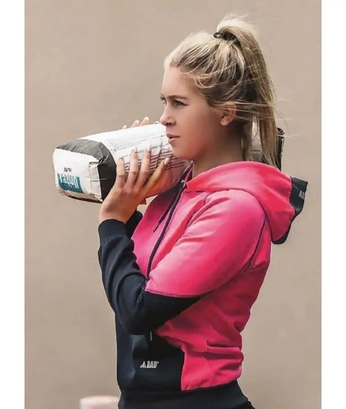 Bad Essential Women's Hi Vis Fleece Hoodie with 3M Scotchguard Earthy Women's 