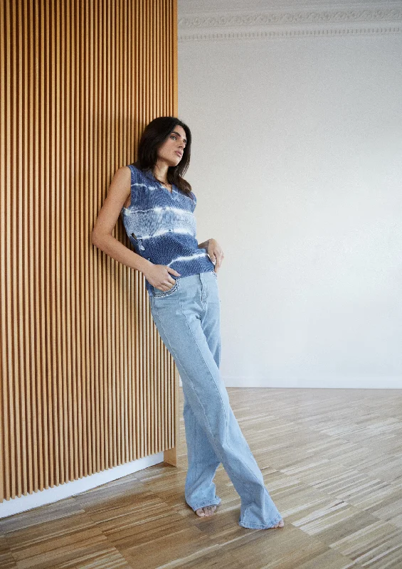 GARÇON VEST BLUE BATIK Compression