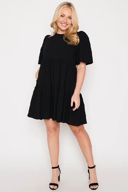 Wilma Black Dress Sleek Women's 