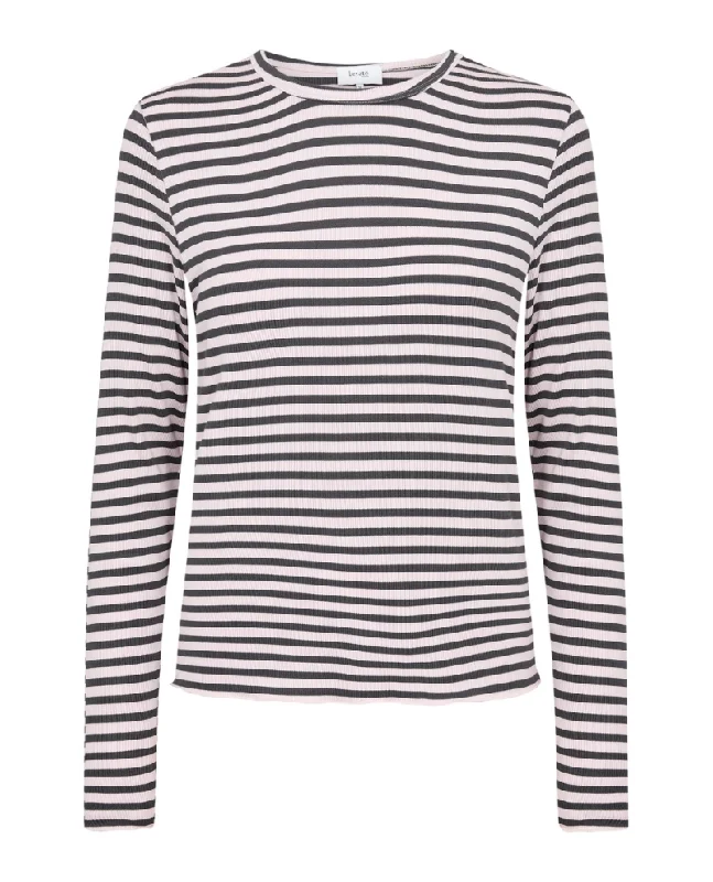 Levete Room Ika Light Pink Stripe T-Shirt