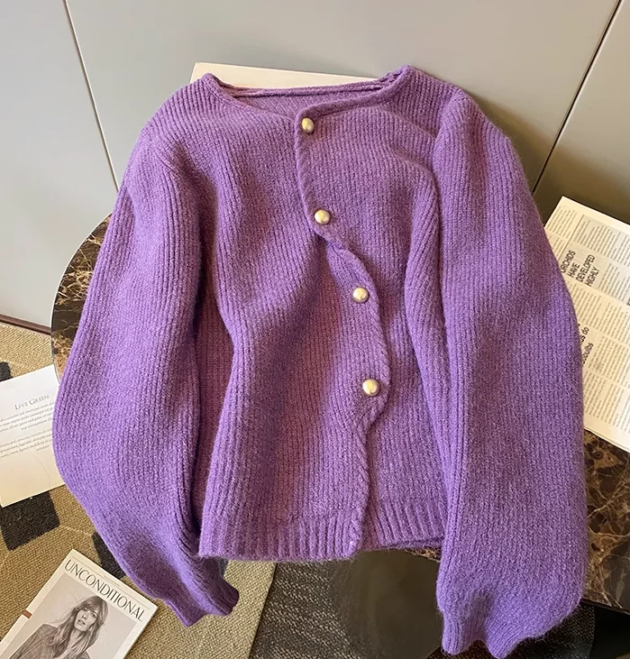irregular sweater jacket for women winter new style elegant long-sleeved knitted cardigan S4916 Country irregular sweater jacket for women winter new style elegant long-sleeved knitted cardigan S4916 Country