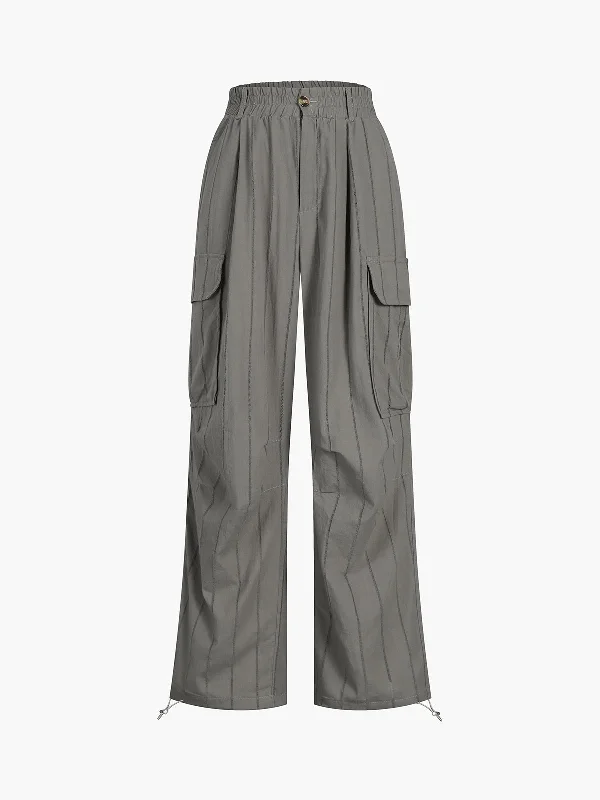 BerryBetty - One Of A Kind Drawstring Cargo Pants Street