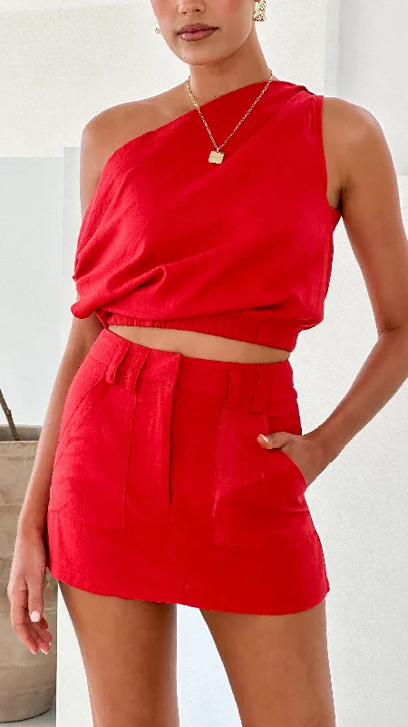 Emory Top - Red French
