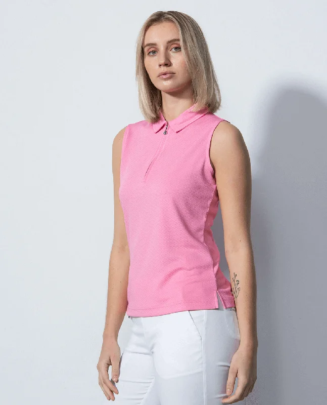 DAILY SPORTS Peoria Sleeveless Polo 009 Pink Sky Cozy Women's Winter