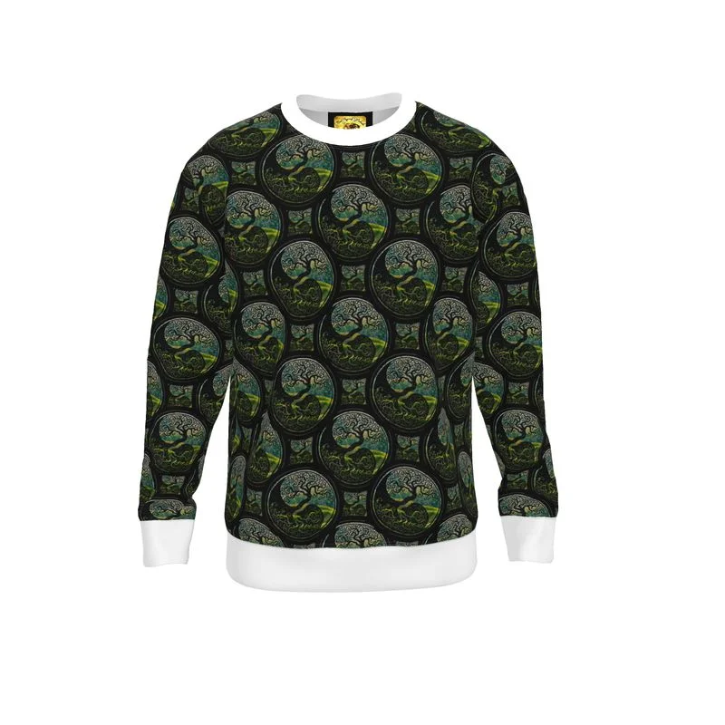 Tree of Life - As above, so below by KTJ Designer Unisex Sweatshirt Bold Women's Statement Tree of Life - As above, so below by KTJ Designer Unisex Sweatshirt Bold Women's Statement
