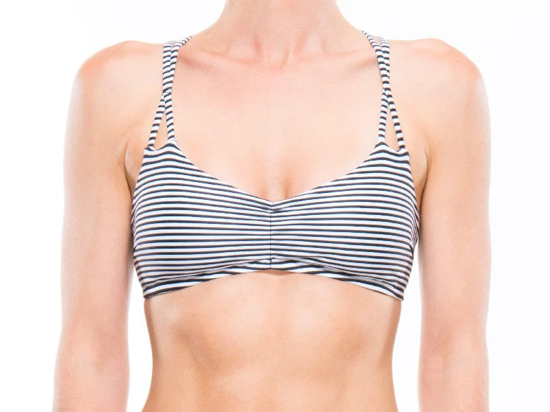 Stripe | X Strap Bralette French