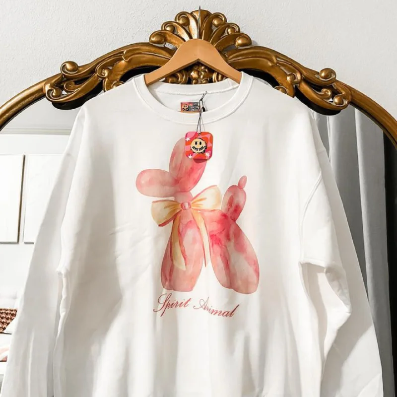 Spirit Animal Retro Sweatshirt Compression
