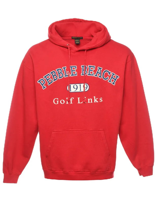 Pebble Beach Golf Links Printed Hoodie - L