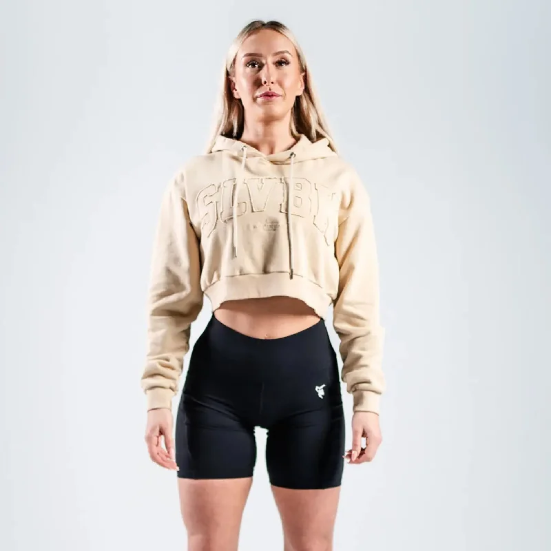 SLVBK Crop Hoodie Refined Women's Velvet