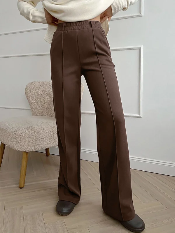 BerryBetty - The Main Season Smart Straight Leg Pants European