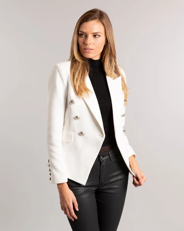 Windsor Winter White Blazer Tough Women's Military - inspired