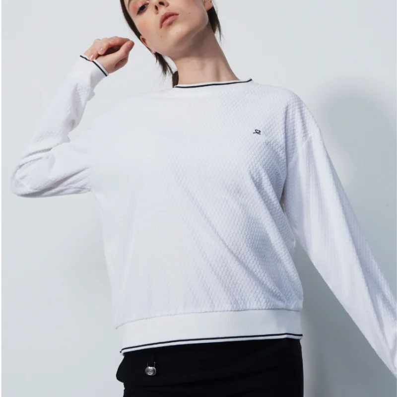 Daily Sports Mare Sweatshirt - White Artistic Women's Avant - 