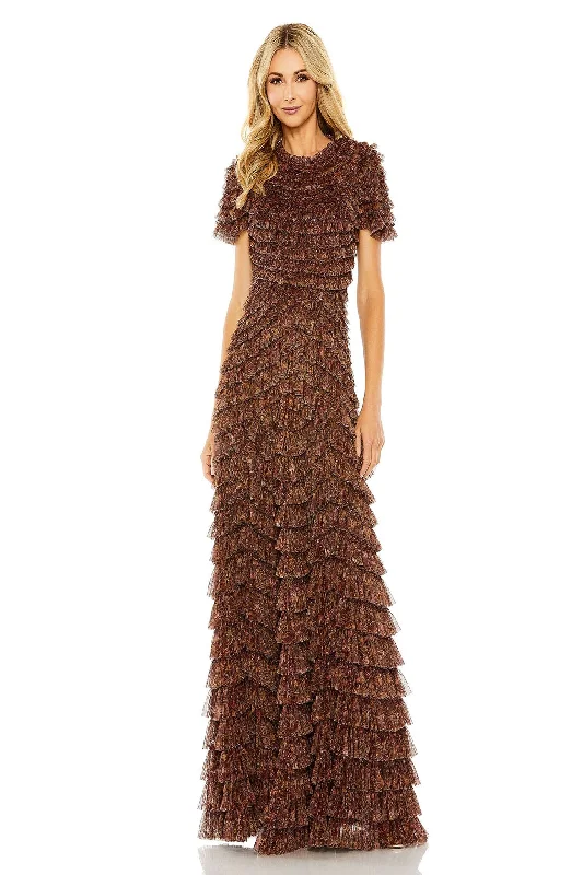 Mac Duggal 8042 Geometric