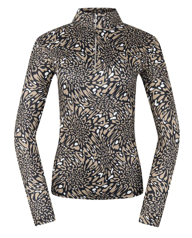 SIZE L - PURE GOLF Arusha Winter Midlayer Top 441 Wild Truffle Unique Women's Upcycled SIZE L - PURE GOLF Arusha Winter Midlayer Top 441 Wild Truffle Unique Women's Upcycled