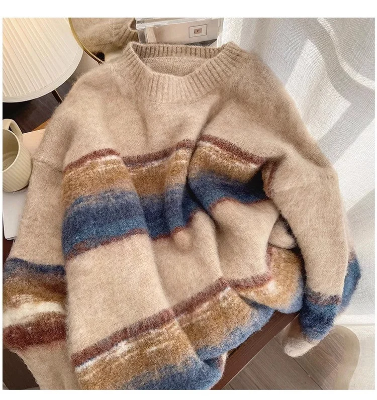 soft sweater for women round neck sweater trendy       S4912 Monochromatic All - in - one