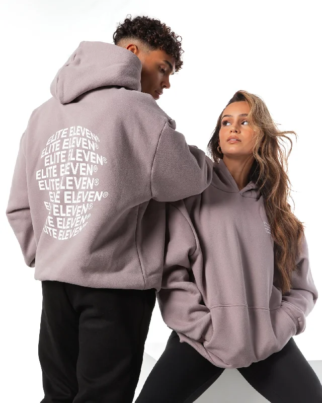 Community Hoodie - Taupe Cozy Women's Sherpa - lined
