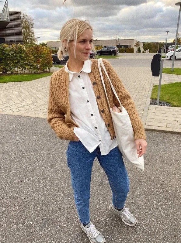 Jenny Jacket by PetiteKnit, No 2 + Silk mohair Monochromatic All - in - one