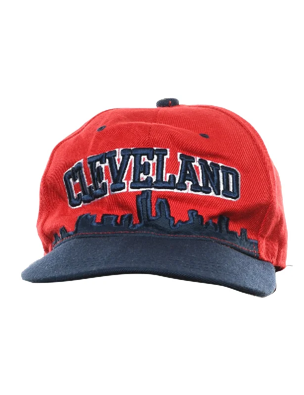 Cleveland Embroidered Cap - XS Earthy Women's 