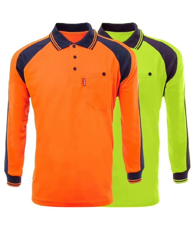 Bad Hi Vis L/S Polo Traditional Women's 