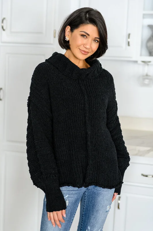 Maureen Long Sleeve Solid Knit Sweater Refined Women's Hand - crafted