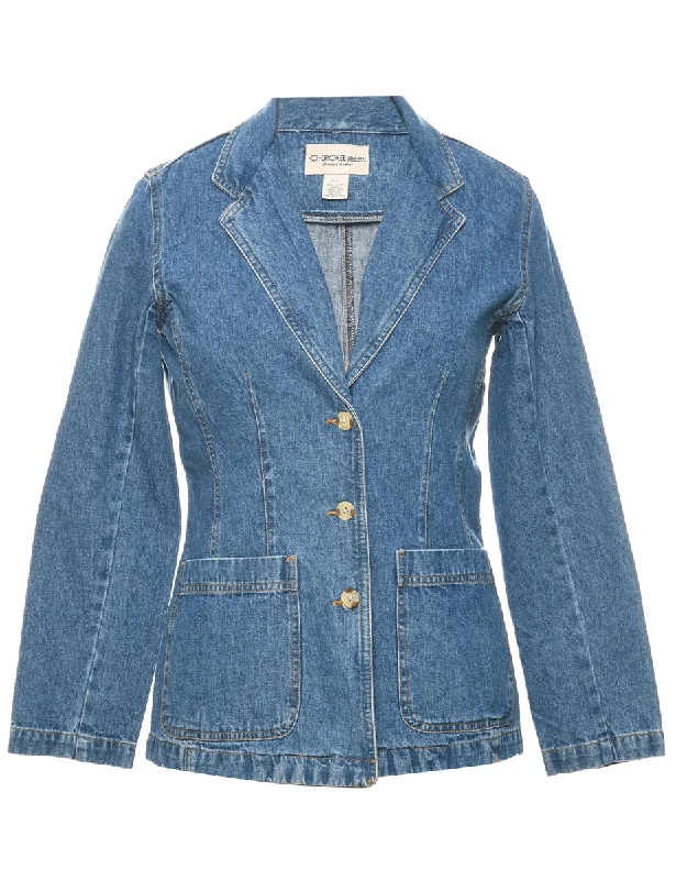 Cherokee Denim Jacket - S Stylish Women's Neon