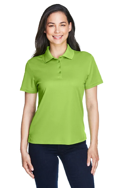 Core 365 Womens Origin Performance Moisture Wicking Short Sleeve Polo Shirt - Acid Green Tough Women's Military - inspired Core 365 Womens Origin Performance Moisture Wicking Short Sleeve Polo Shirt - Acid Green Tough Women's Military - inspired