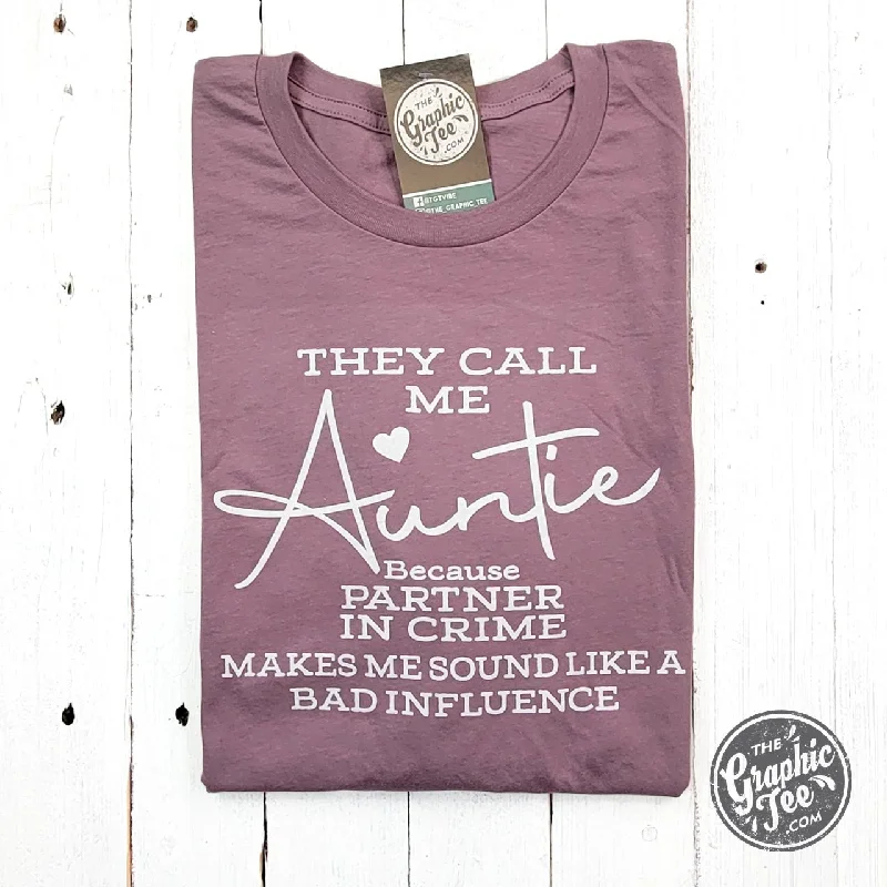 They Call Me Auntie Short Sleeve Tee Adventure