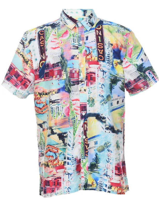 Classic Hawaiian Shirt - XL Edgy Women's Punk