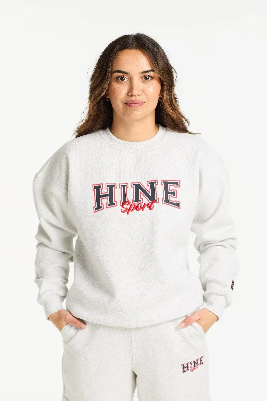 VARSITY 2.0 CREW NECK GREY MARLE Scandinavian