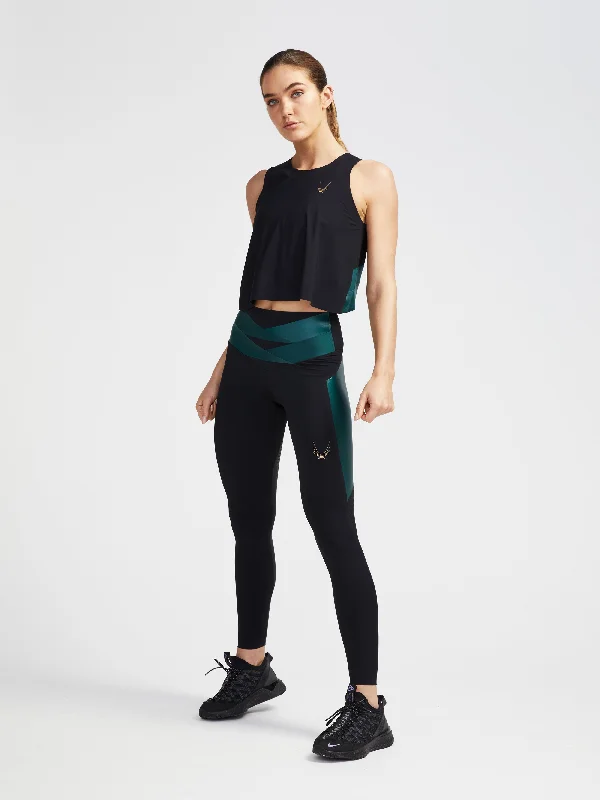 Axis Crop Tank Casual Women's Loose - fitting