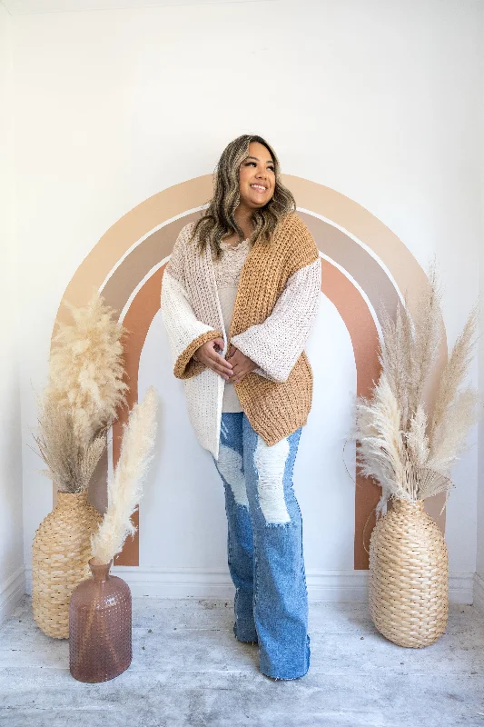 Seasons Change - Knit Cardigan Hip Women's Urban